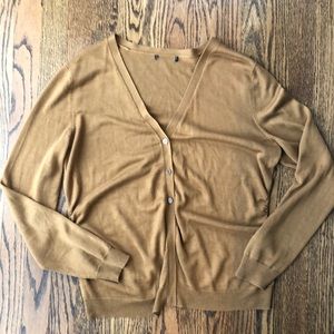 Soft brown cardigan boho